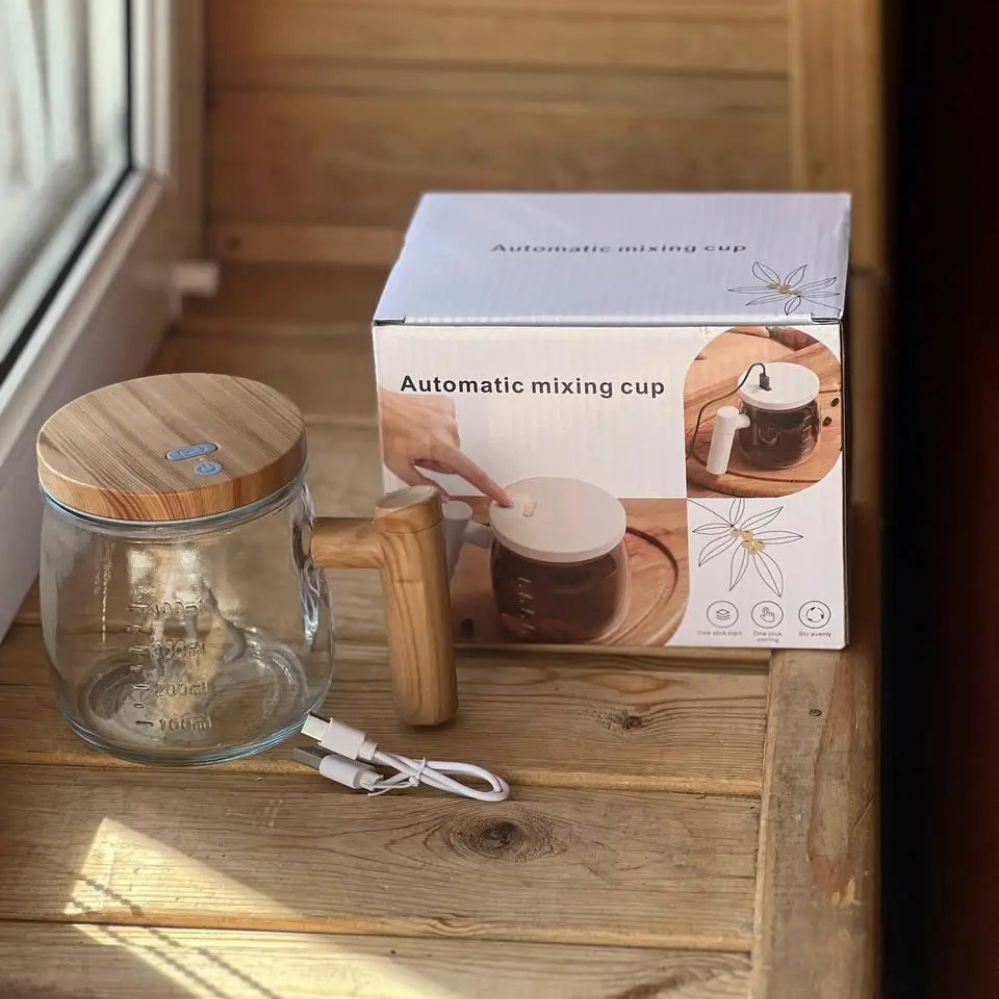 Electric Self Stirring Coffee Mug