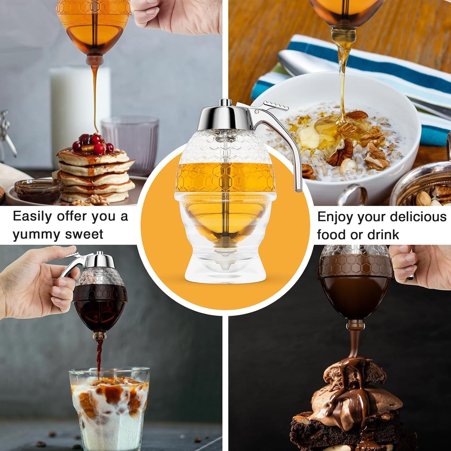 Honey Dispenser Jar