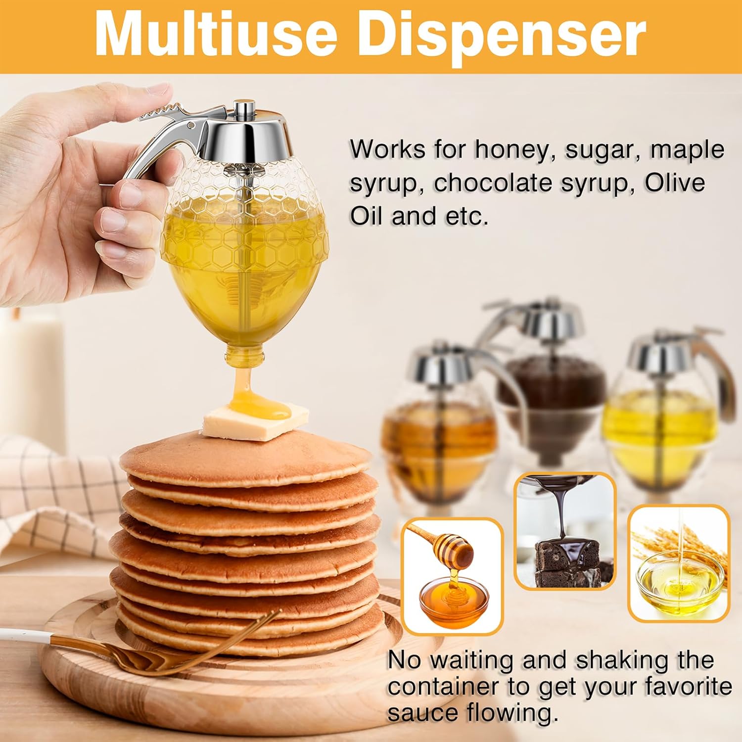 Honey Dispenser Jar