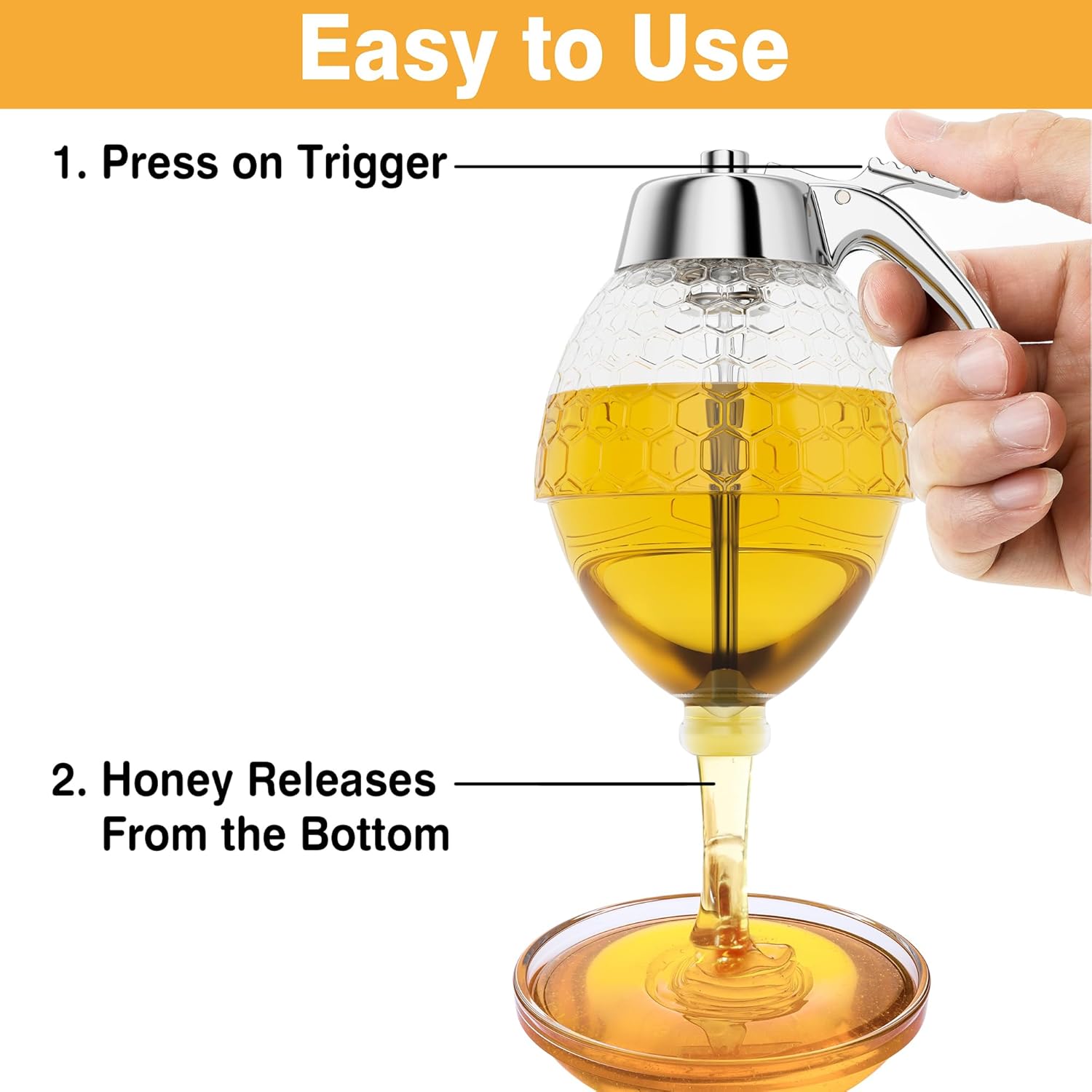 Honey Dispenser Jar