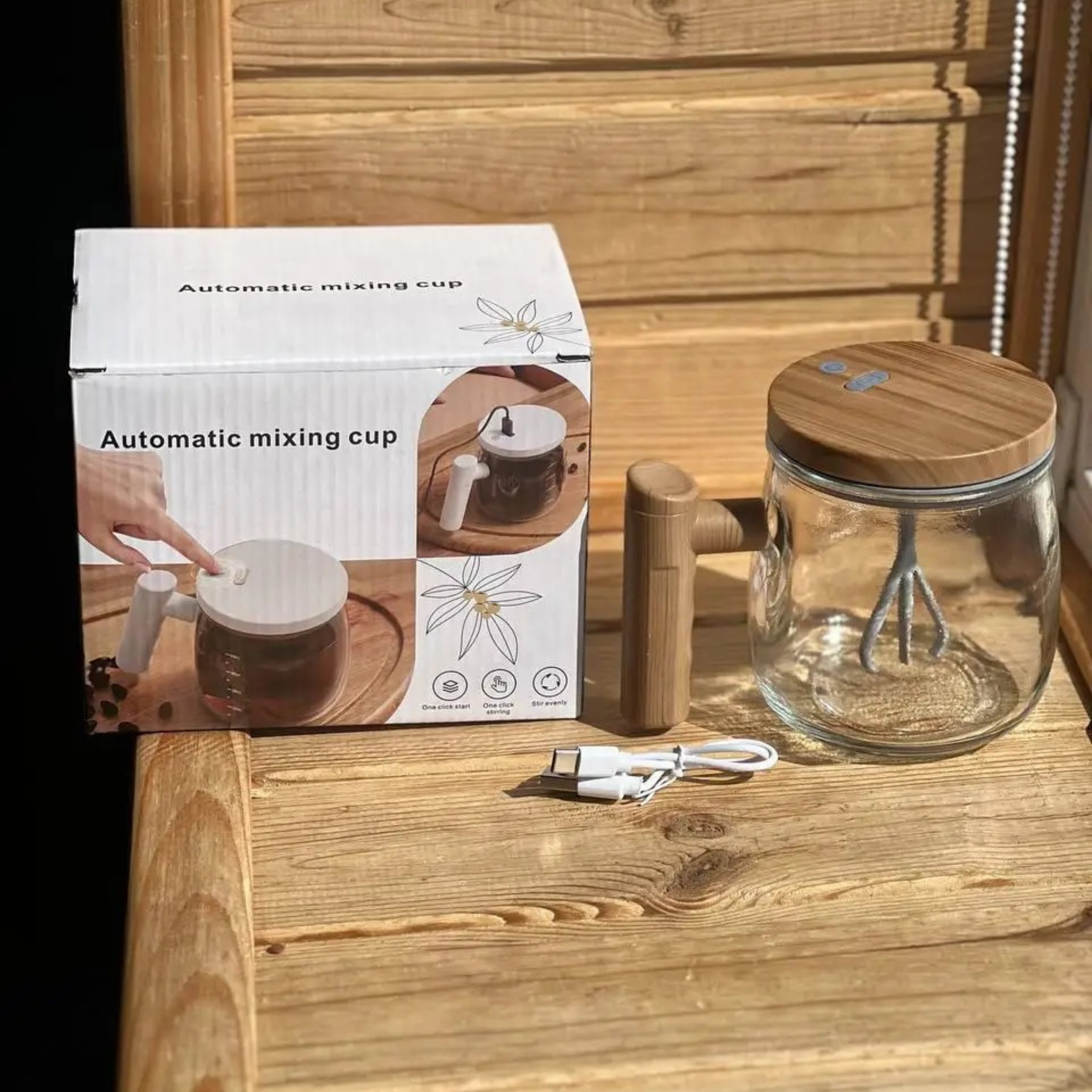 Electric Self Stirring Coffee Mug