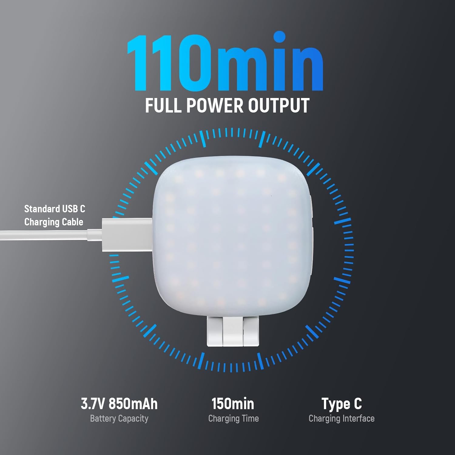 Angonaloy's Original Magnetic Selfie Light With Mirror