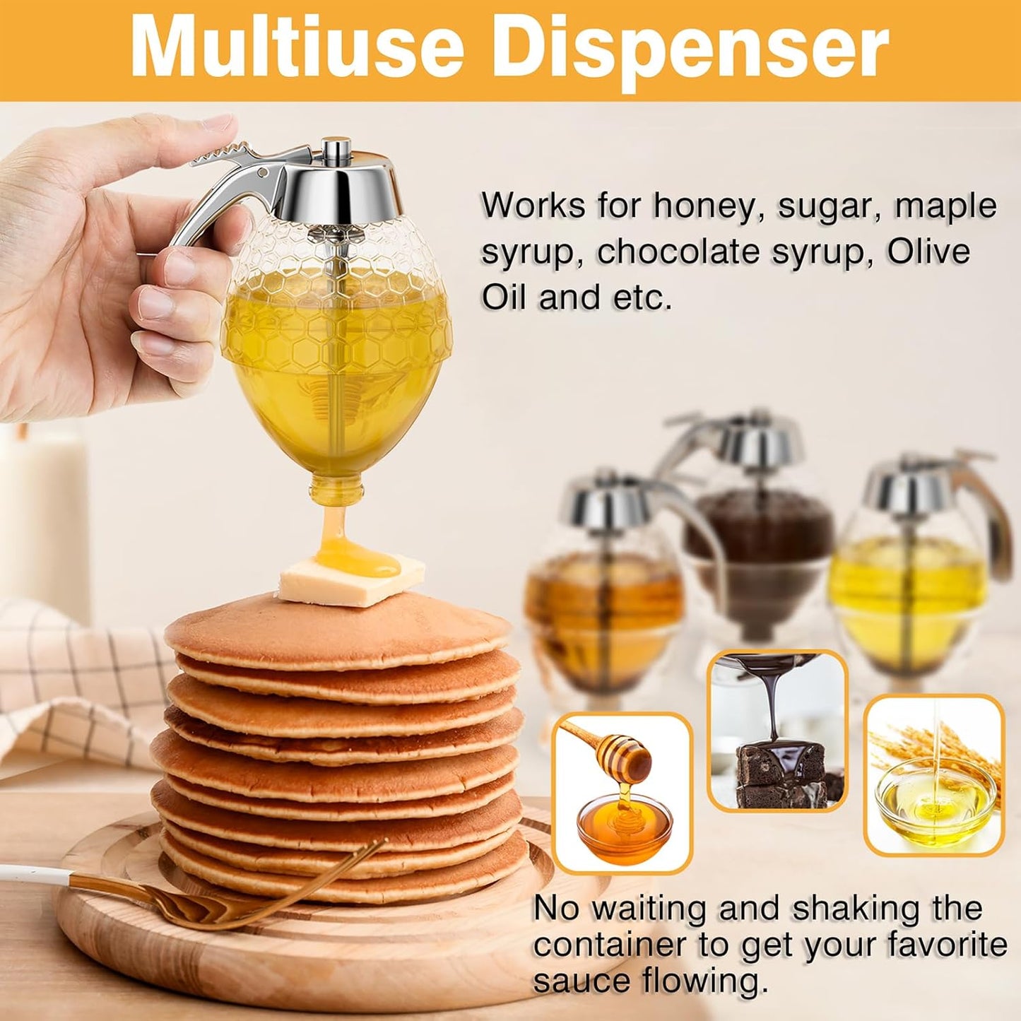 Honey Dispenser Jar
