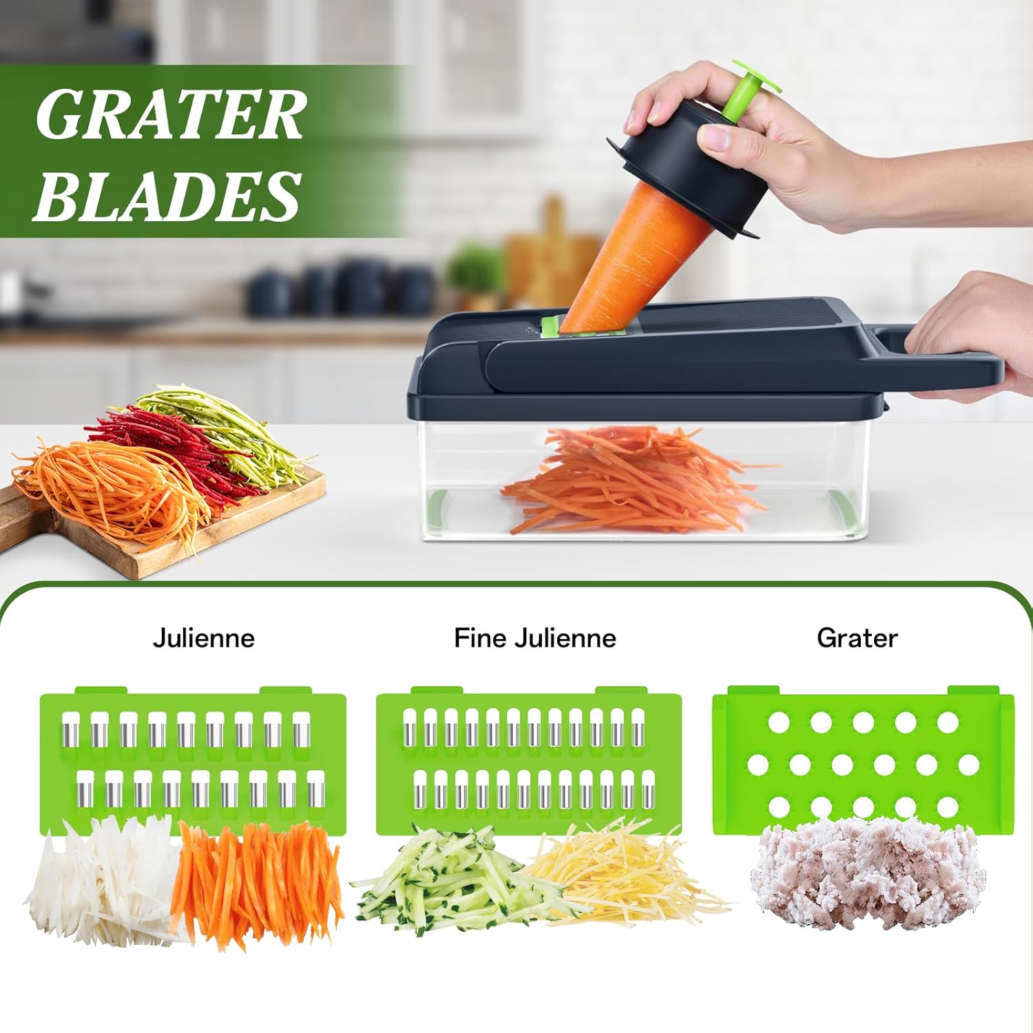 Angonaloy's  16-in-1 Vegetable Chopper