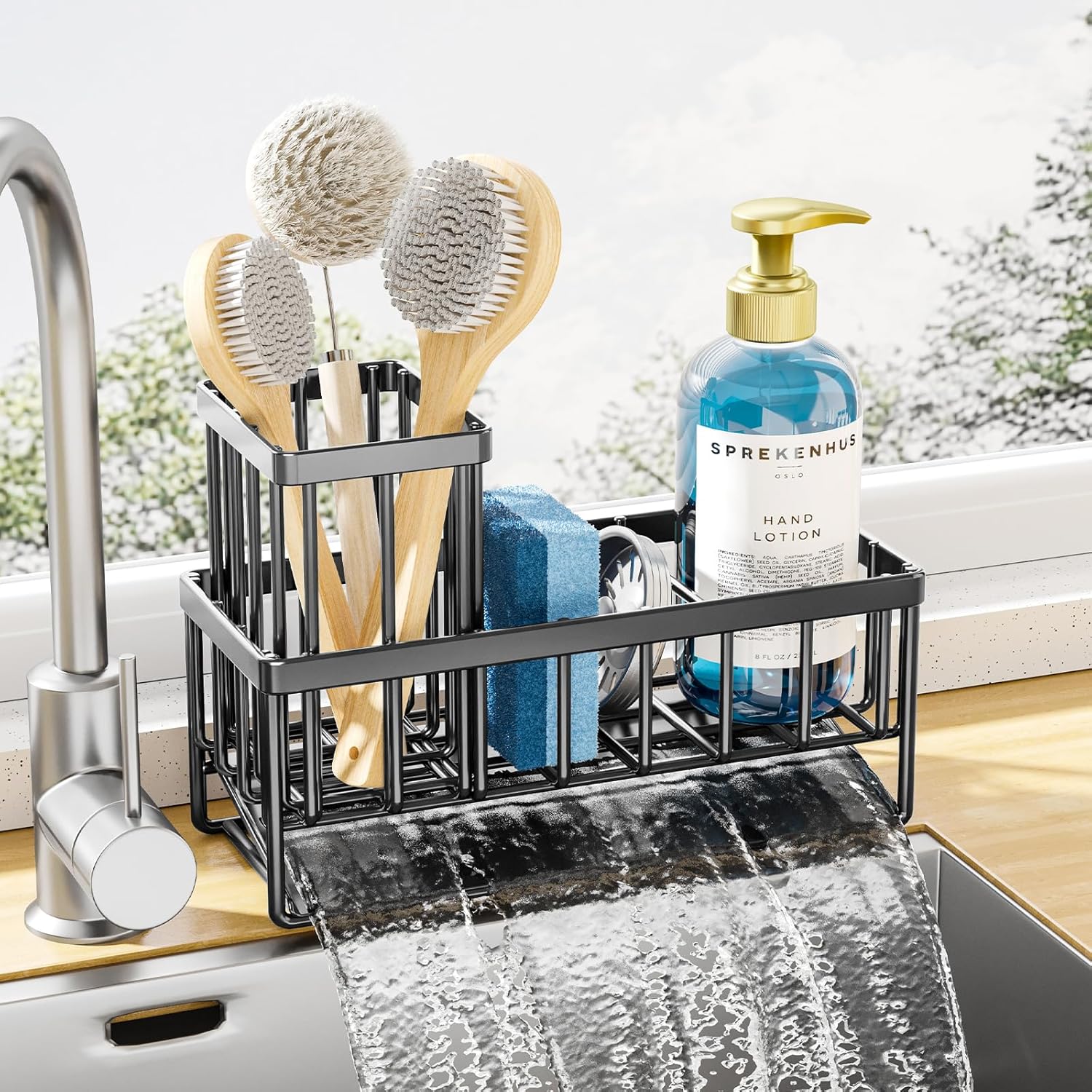 Stainless Steel Kitchen Sink Holder