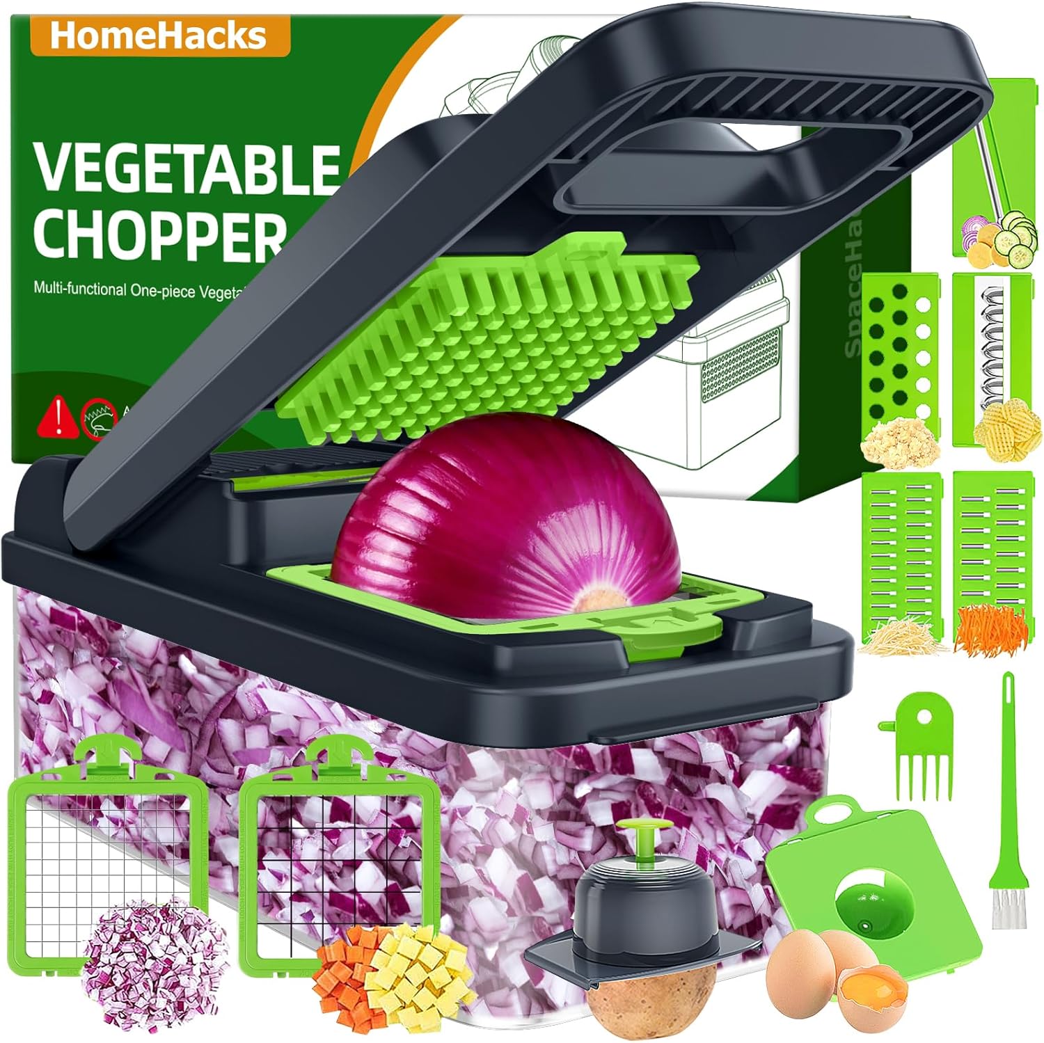Angonaloy's  16-in-1 Vegetable Chopper