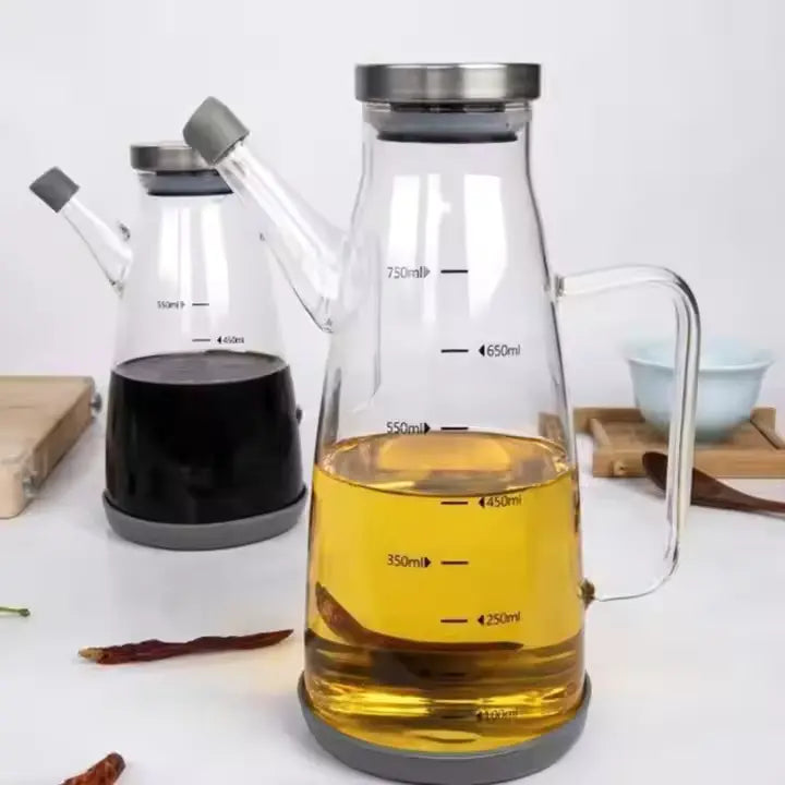 Glass Oil Dispenser Jar