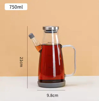 Glass Oil Dispenser Jar