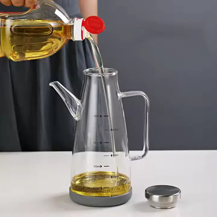 Glass Oil Dispenser Jar