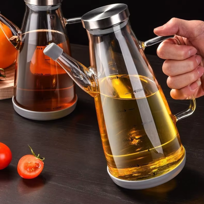 Glass Oil Dispenser Jar